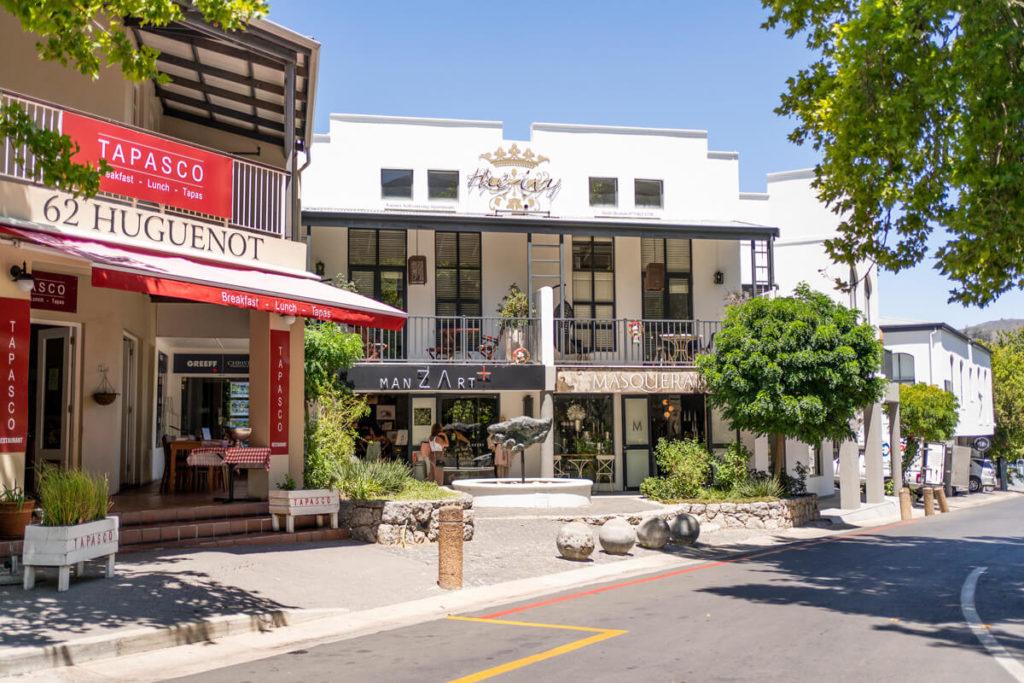 Tiendas en Franschhoek