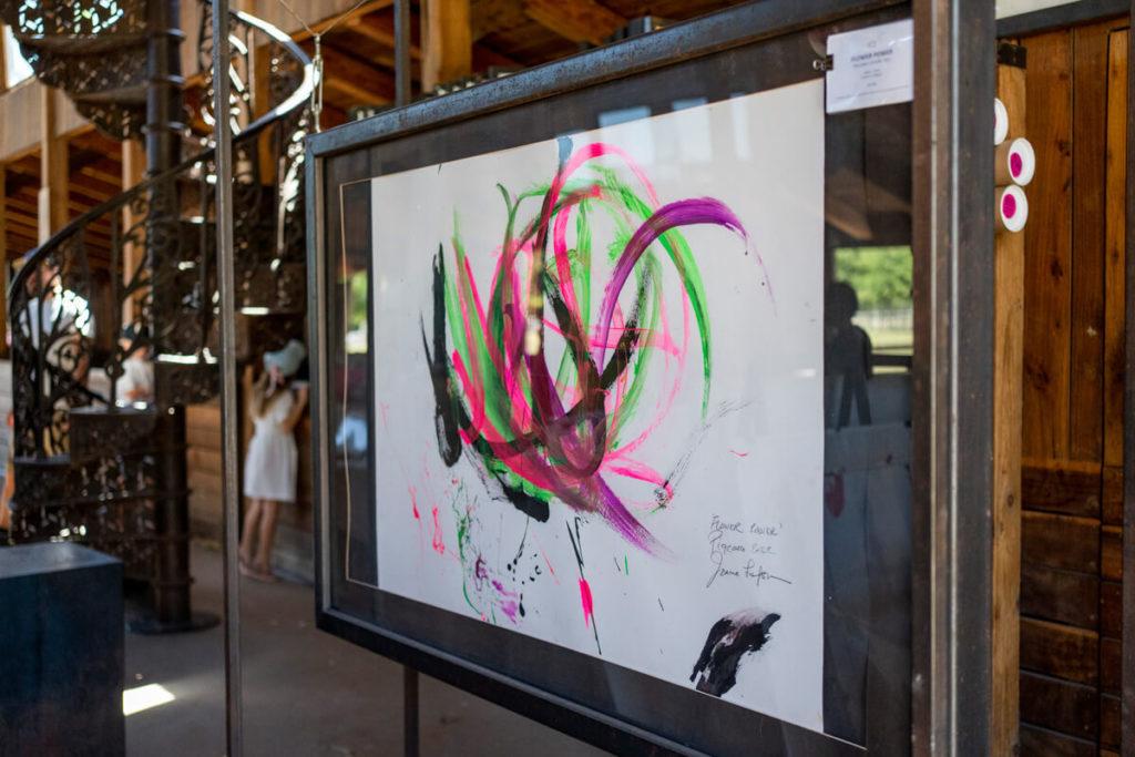 Obra de arte de Pigcasso en Farm Sanctuary SA