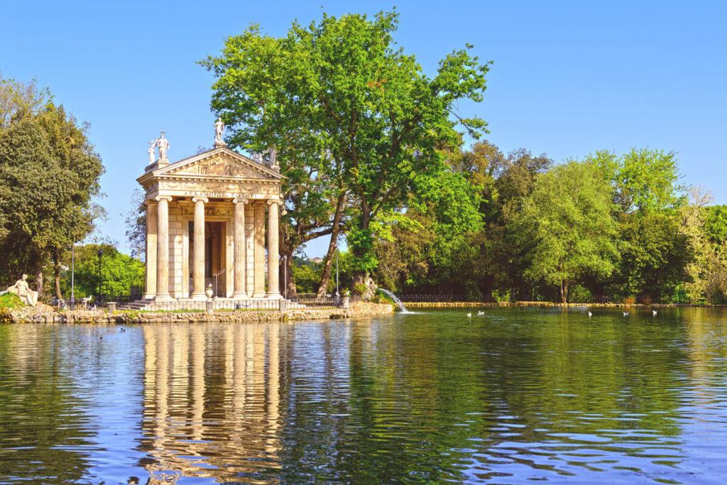 Roma-Atracciones-Villa-Borghese-Parque