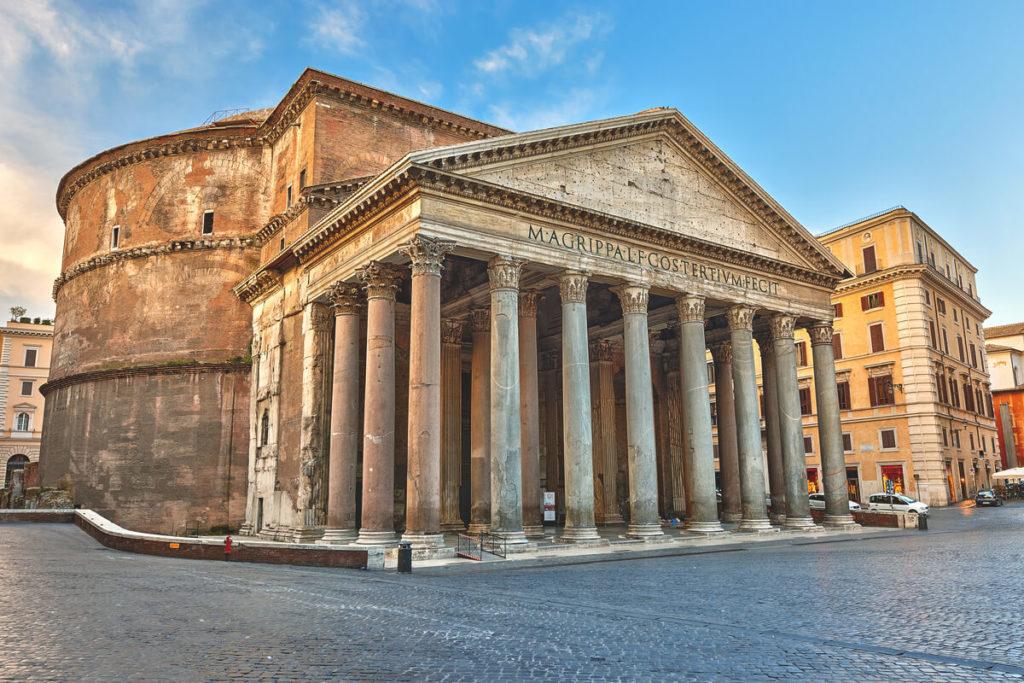 Roma-Atracciones-Pantheon-Vista-Exterior-Templo