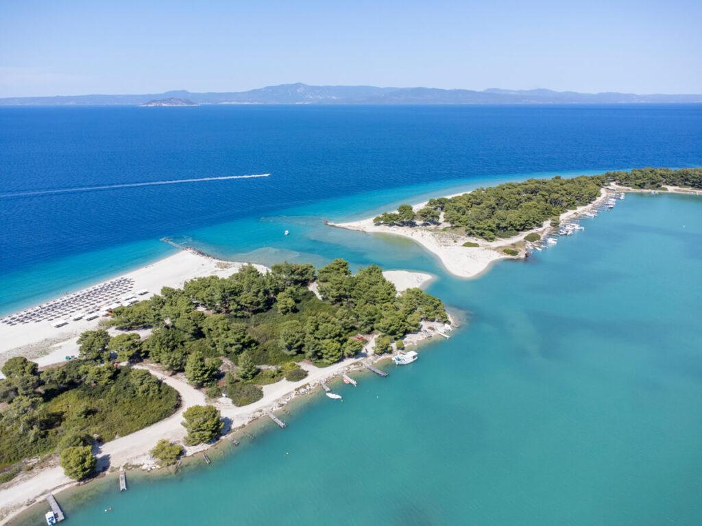 Laguna de Glarokavos Kassandra
