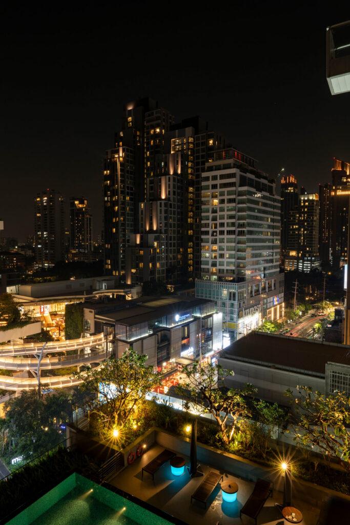 Vista desde el hotel en Thonglor