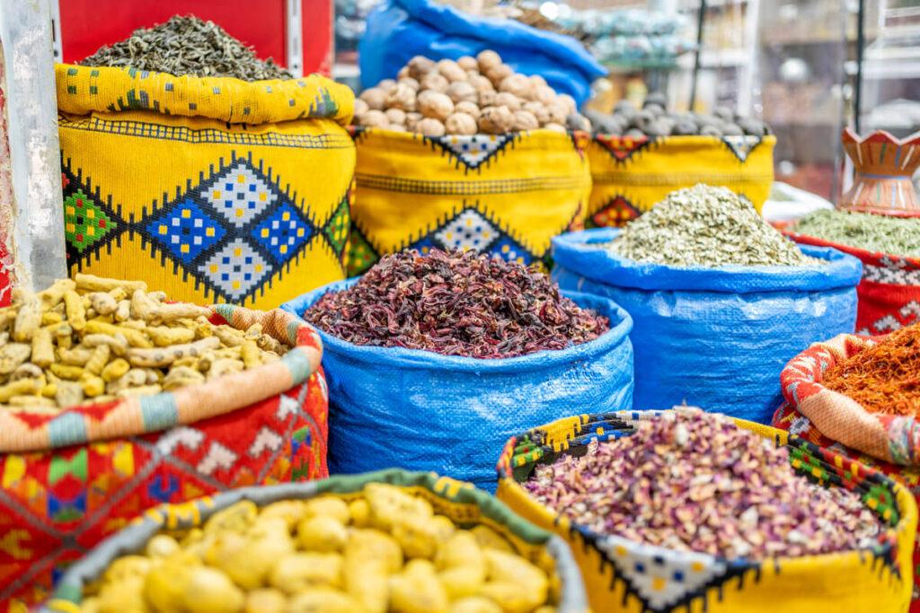 Mercado Mutrah Mascate Omán