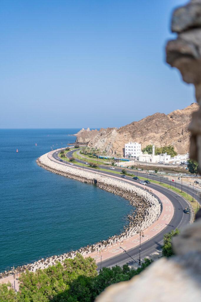 Vista desde el Fuerte Mutrah