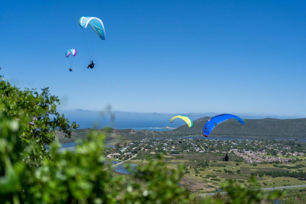 Parapente en Wilderness Garden Route Sudáfrica