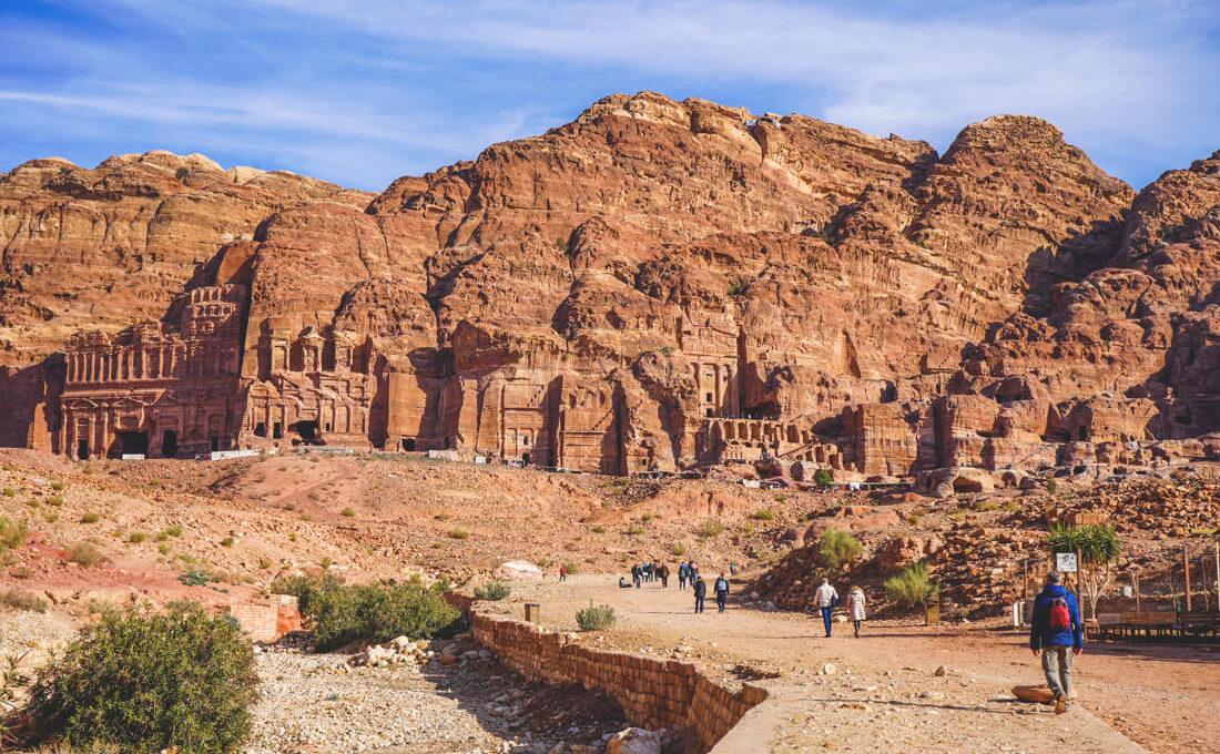 ciudad de Petra, Jordania, tumbas reales