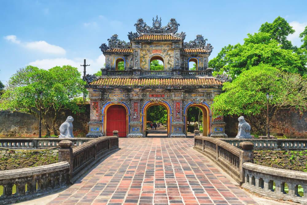 Lugares de interés en Vietnam Palacio de Hue