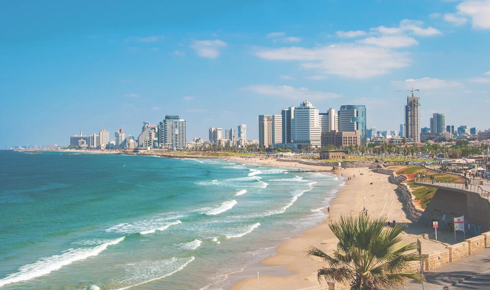 Tel-Aviv-Sehenswuerdigkeiten-Strand-Israel
