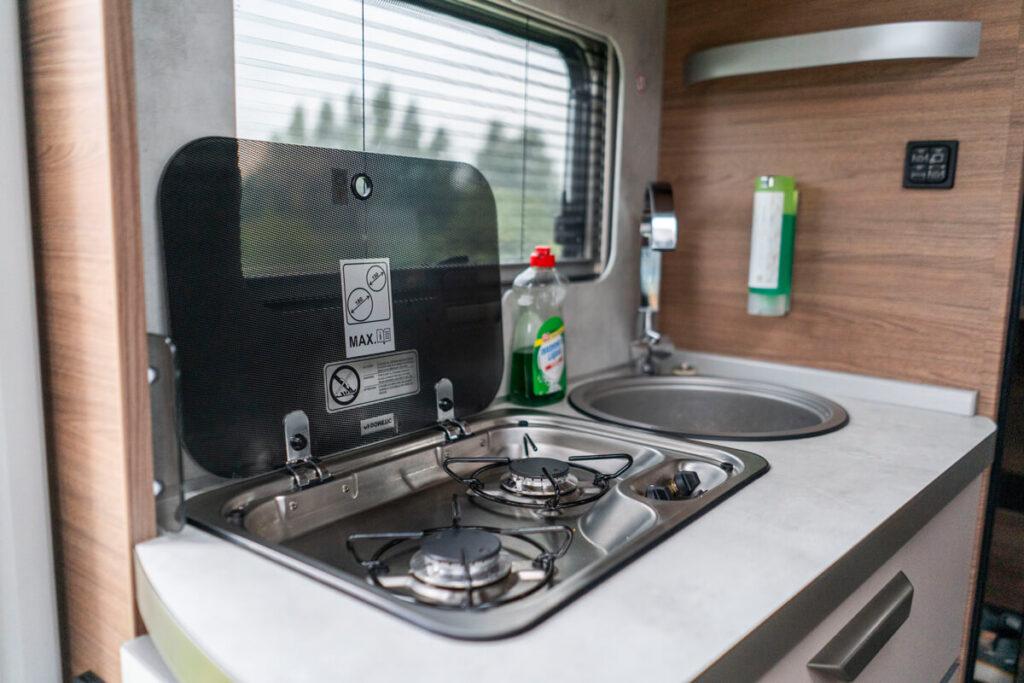 Cocina autocaravana Irlanda