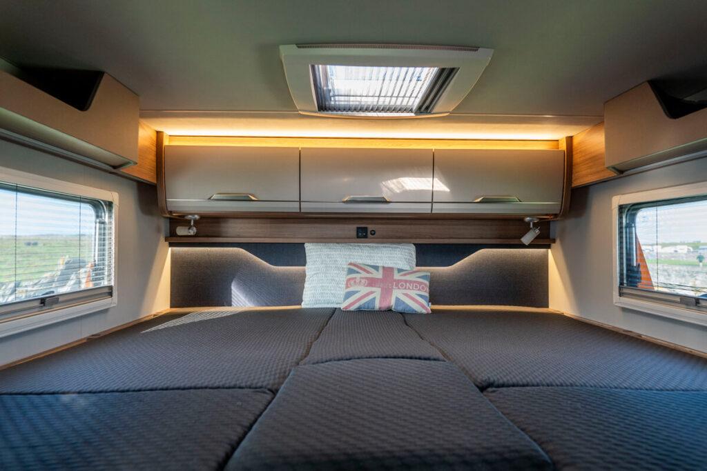 Área de dormir autocaravana
