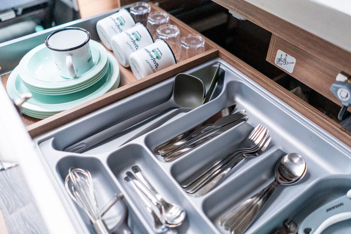 Cocina autocaravana Irlanda