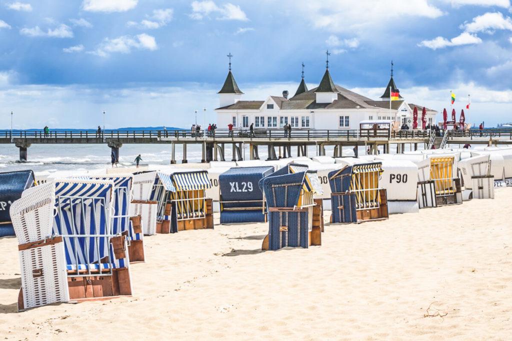 Lugares de vacaciones en el Mar Báltico - Kaiserbad Ahlbeck muelle