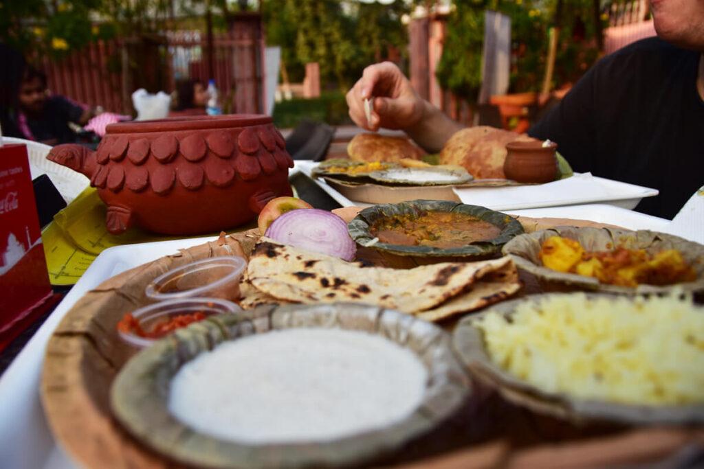 Comida en India
