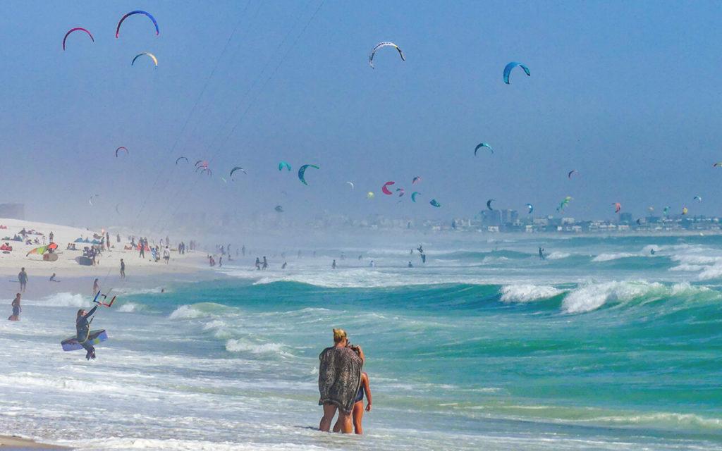 Kitesurf en Ciudad del Cabo - Así se ve durante la temporada alta