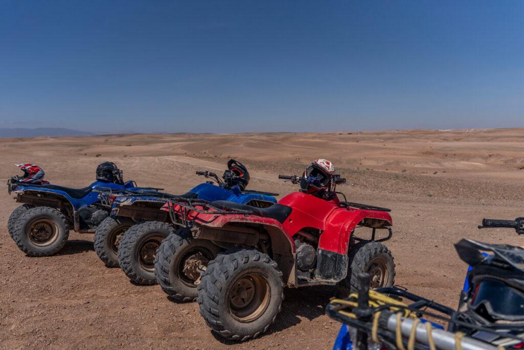 Tour de quad en el desierto de Agafay