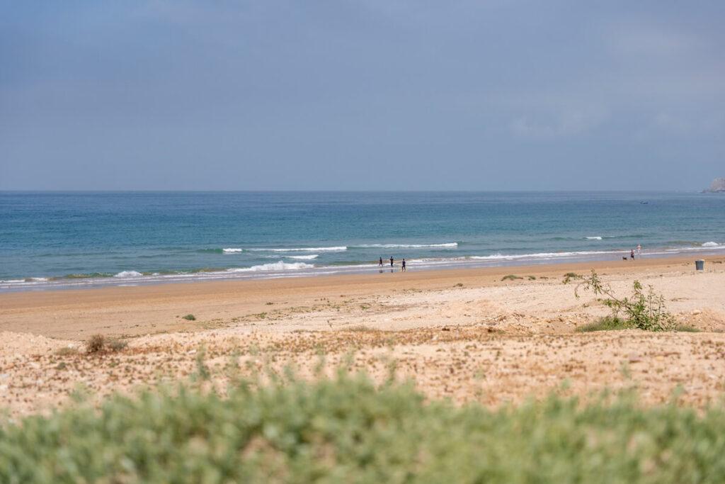 Playa Taghazout recorrido por Marruecos 10 días