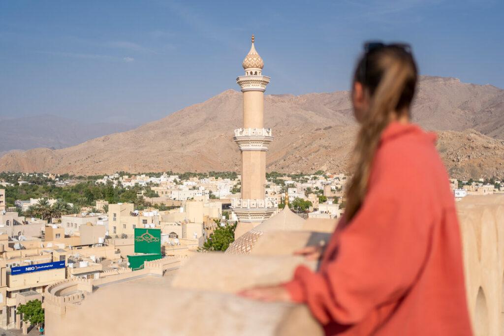 Puntos destacados de Omán, fuerte de Nizwa