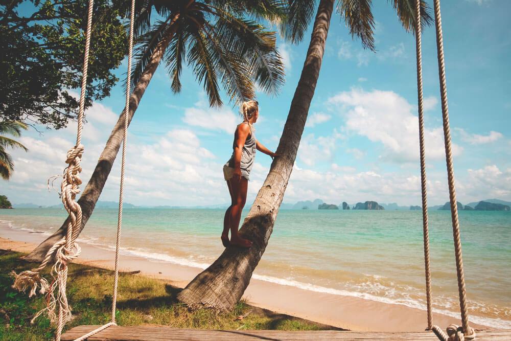 Playa-Koh-Yao-Noi-Tailandia-Palmeras-Isla-de-Sueño