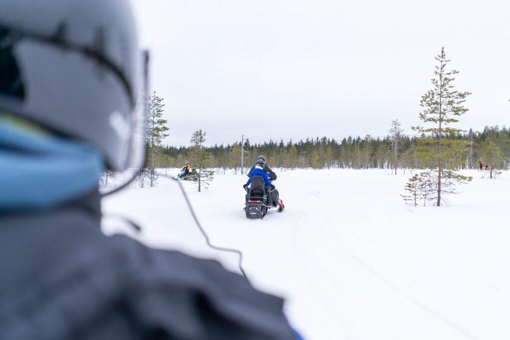 Paseo en Moto de Nieve Rovaniemi