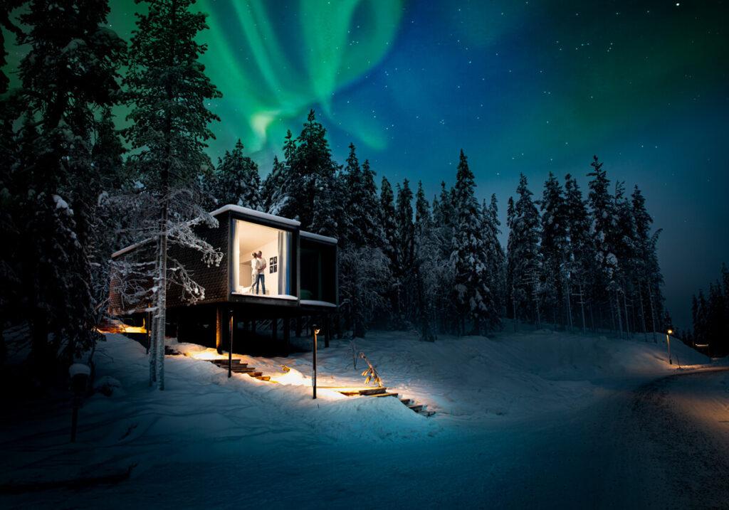 Arctic Tree Hotel Laponia