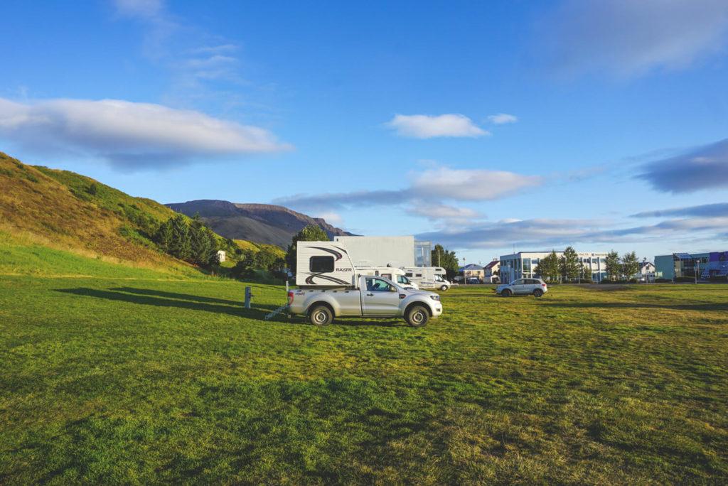 Camping en Islandia