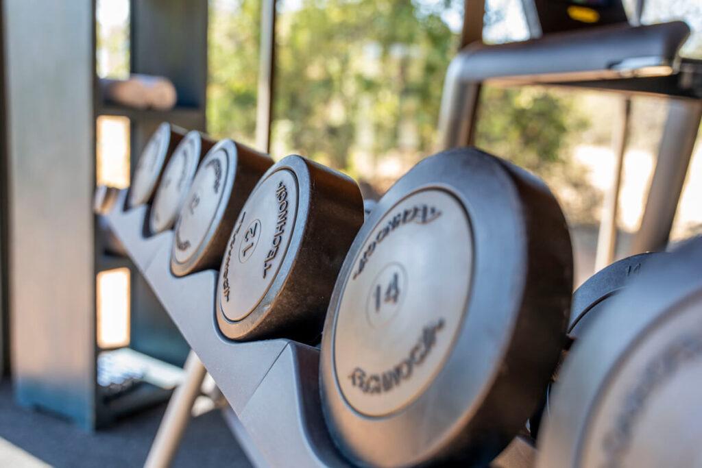 Pesas Gimnasio Mokuti Etosha Lodge