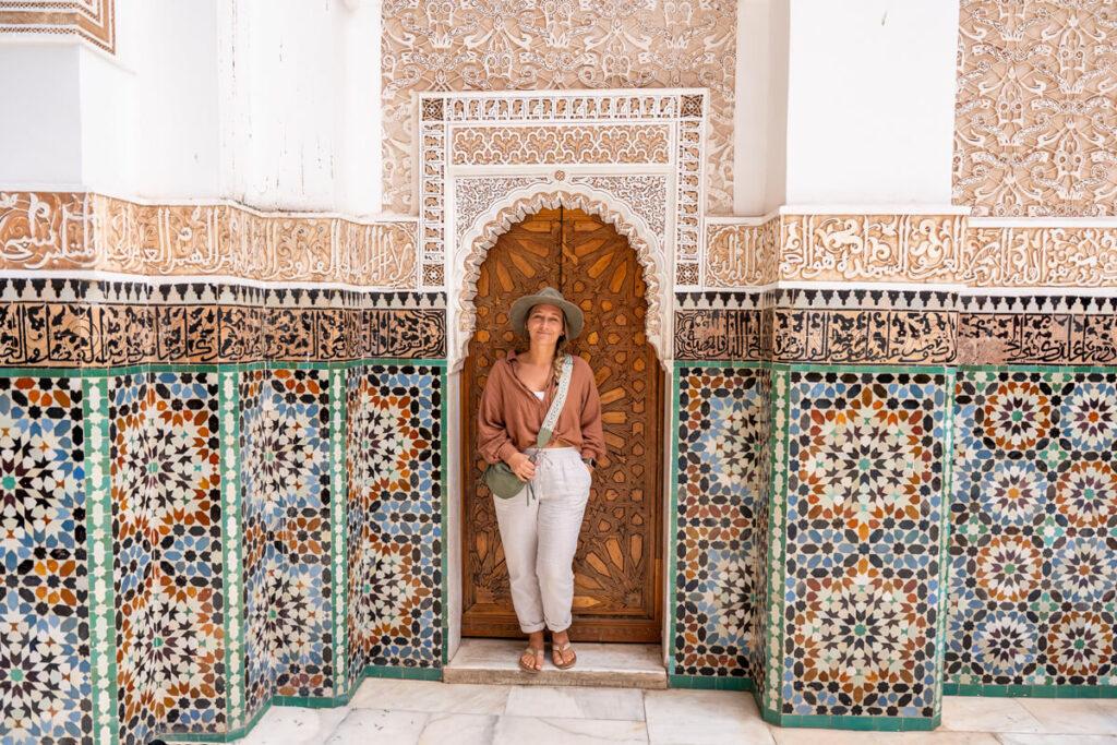 Escuela Coránica Ben Youssef Marrakech