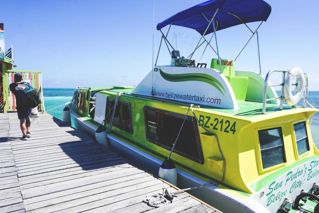 Speedboot Belize Caye Caulker
