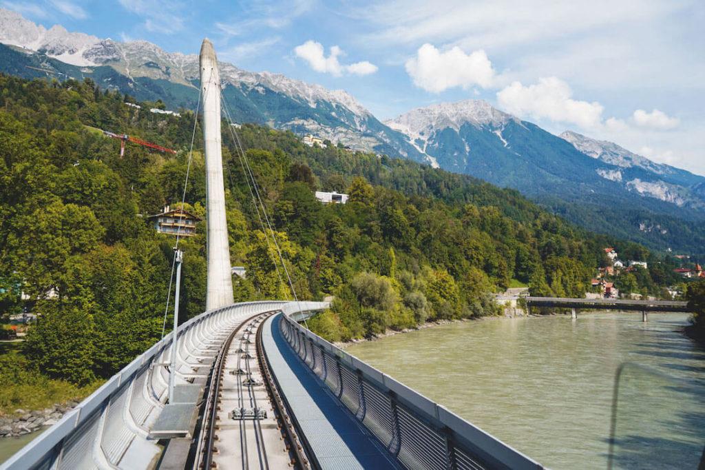 Innsbruck-Puntos destacados-Hungerburgbahn-Inn-Viaje