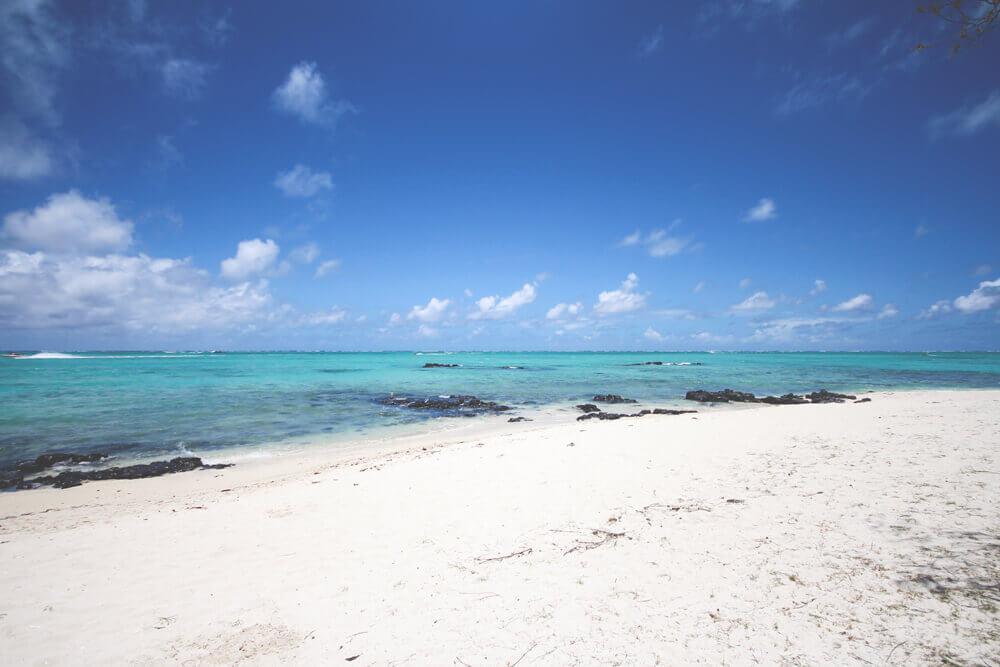 Playa Île aux Cerfs, Mauricio
