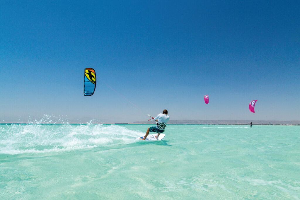Destinos en abril Egipto, kitesurf
