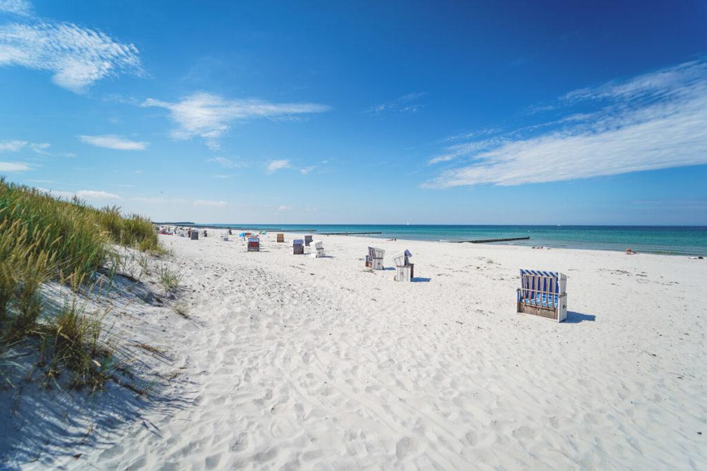 Isla Hiddensee, playa, Vitte, Báltico