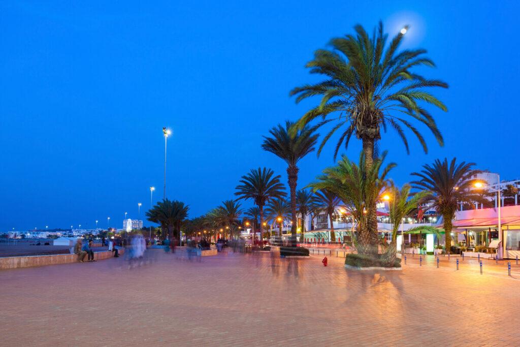 Agadir por la tarde