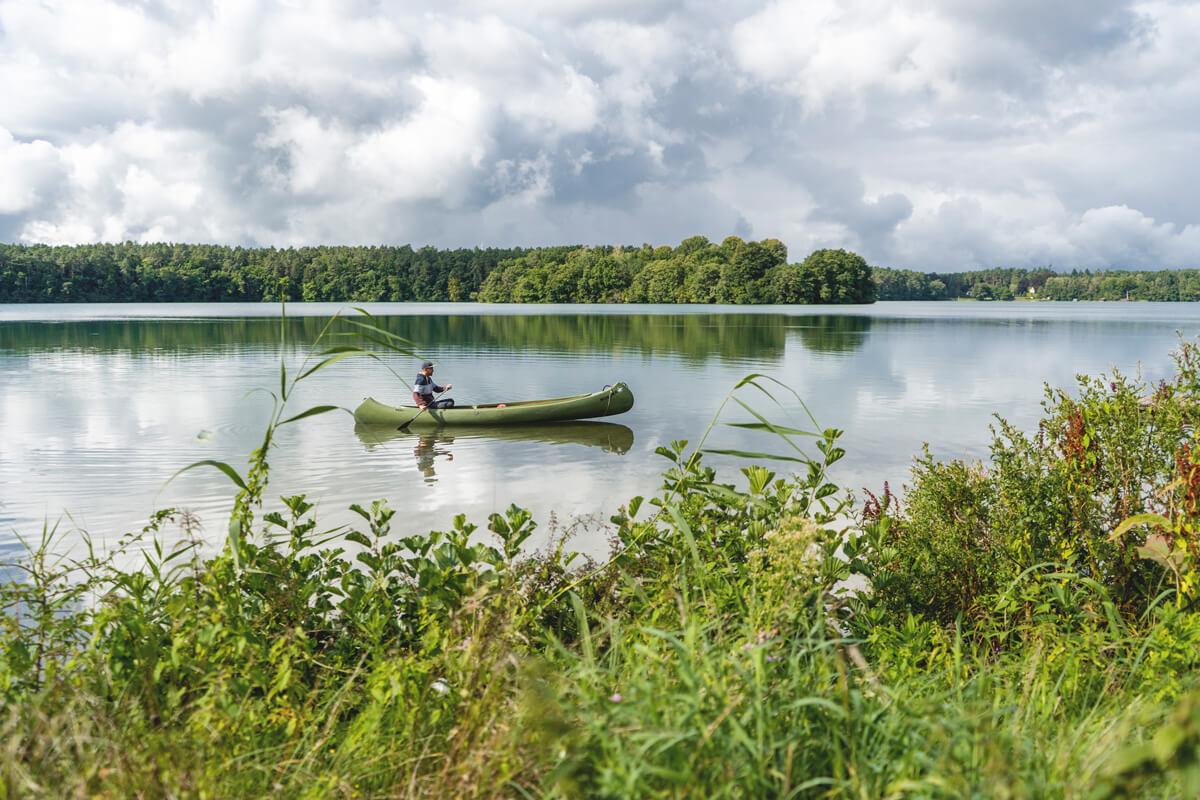 Wurlsee, Camping, canoa, excursión en canoa