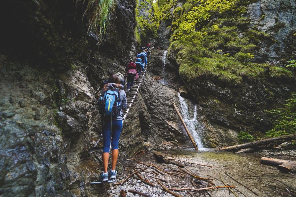 Parque Nacional del Paraíso Eslovaco - Garganta de Suchá Belá - Escalera
