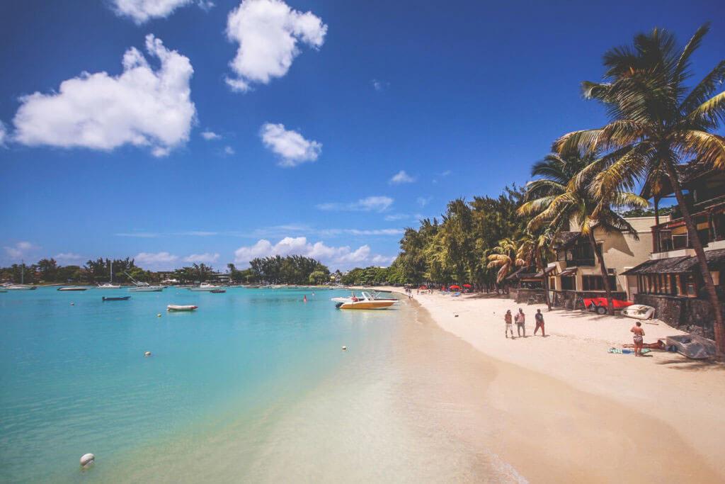 lugares de interés en mauricio playa y bahía de Grand Baie