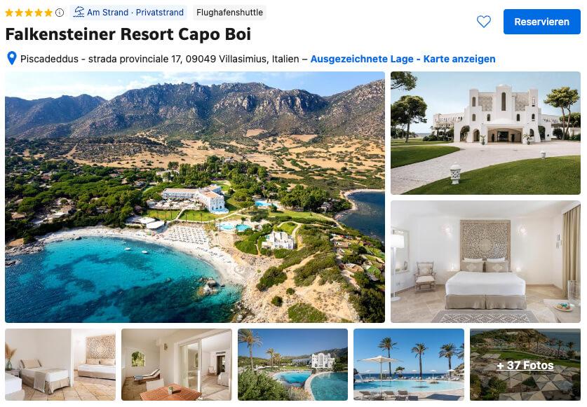 Hotel de playa Cerdeña Falkensteiner Resort Capo Boi