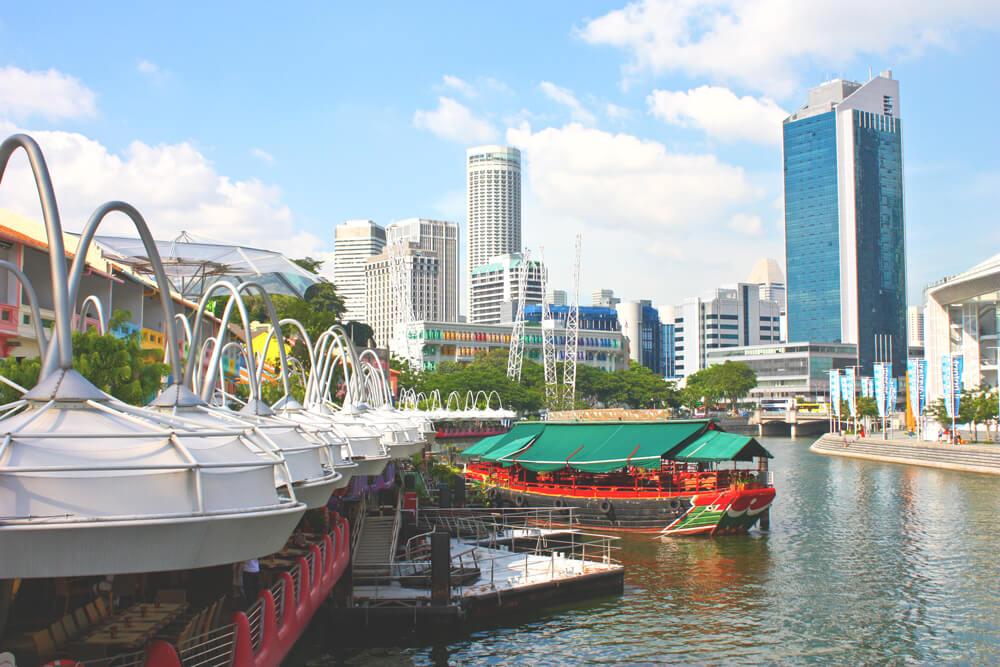 Clarke Quay en Singapur