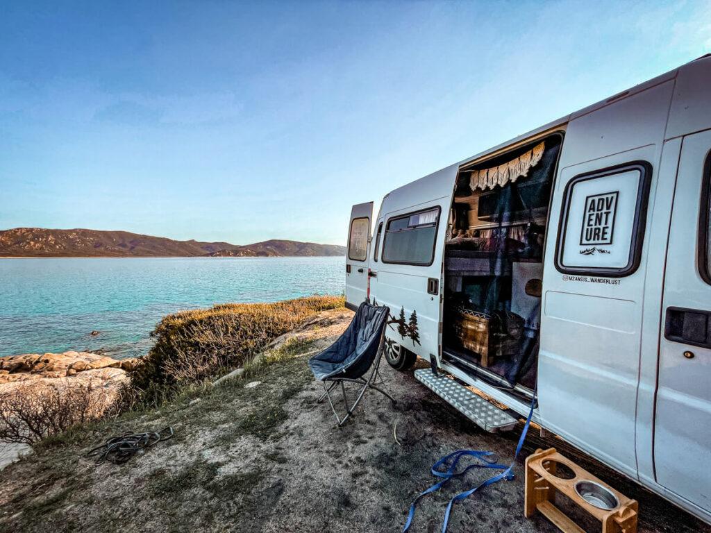 Camping en Córcega