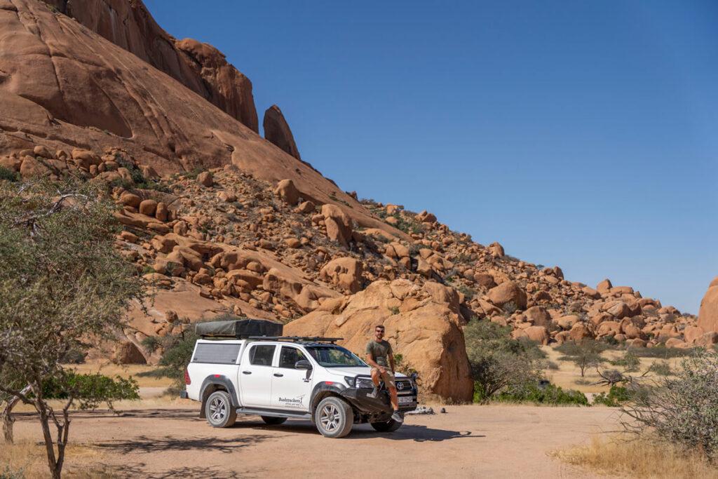 Ruta en coche Namibia Spitzkoppe