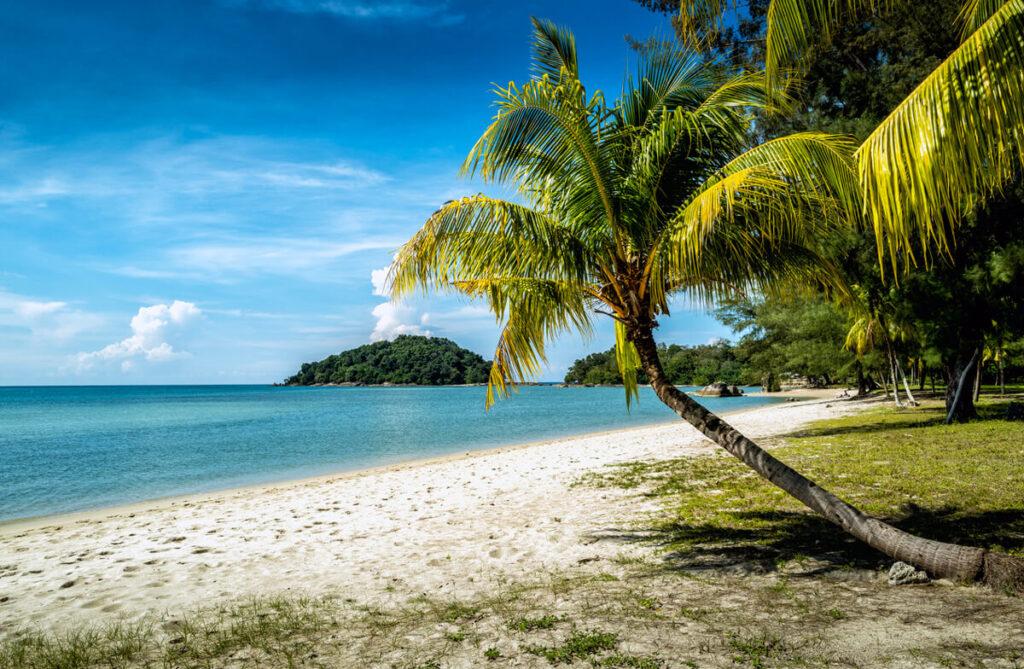 Playa de Langkawi Malasia