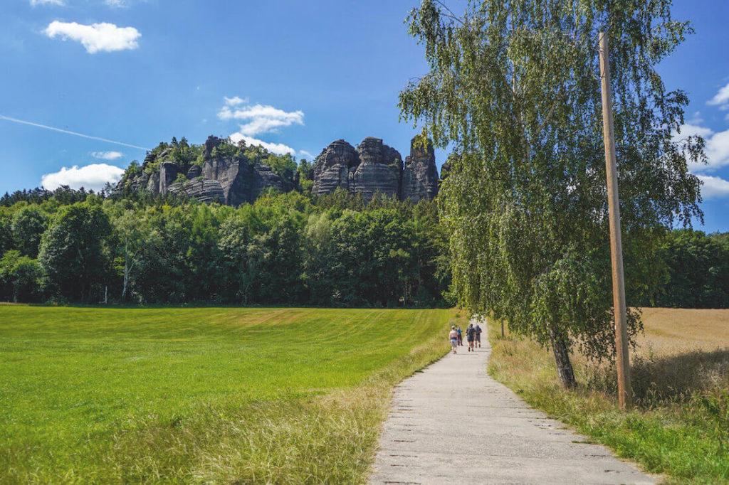 Suiza-Sajona-Pfaffenstein-Caminata