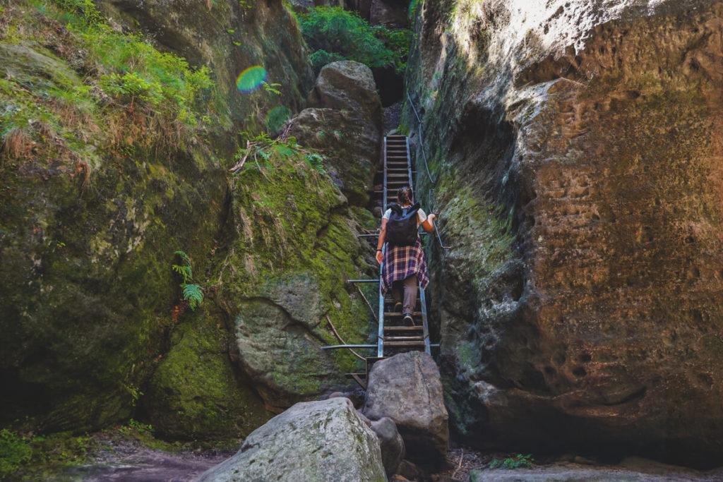 Atracciones en la Suiza Sajona Wilde Hölle Caminata