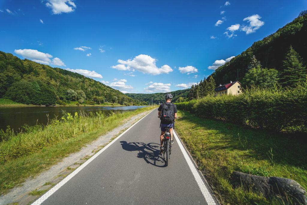 Atracciones en la Suiza Sajona Elberadweg