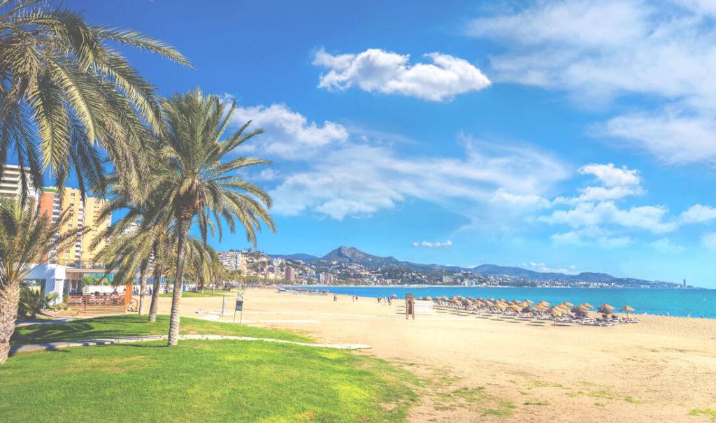 Playa de La Malagueta - La playa de la ciudad de Málaga