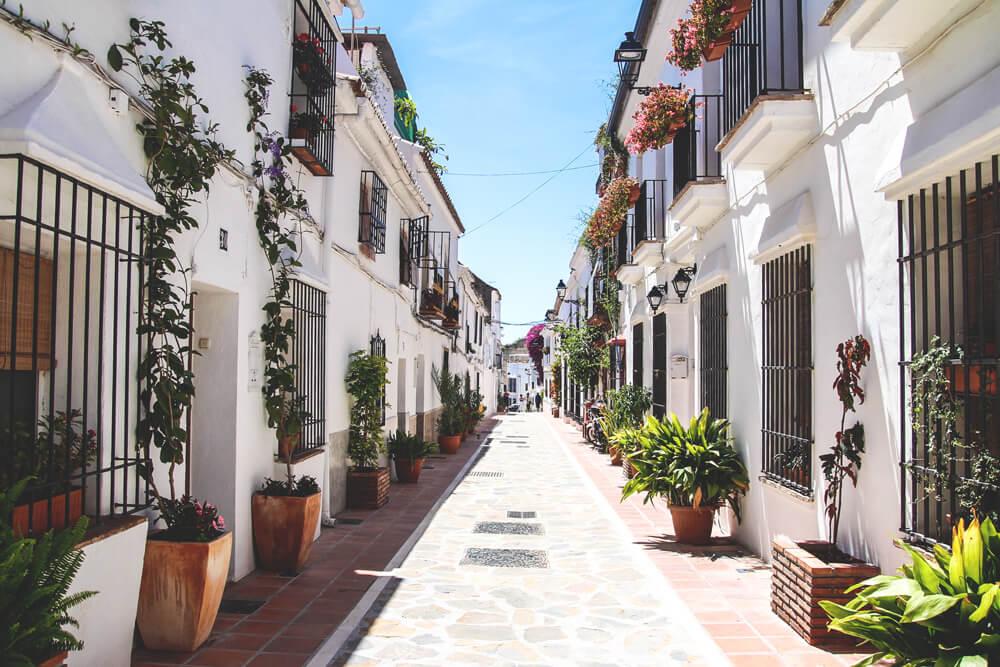 Casco antiguo de Marbella-Andalucía-España