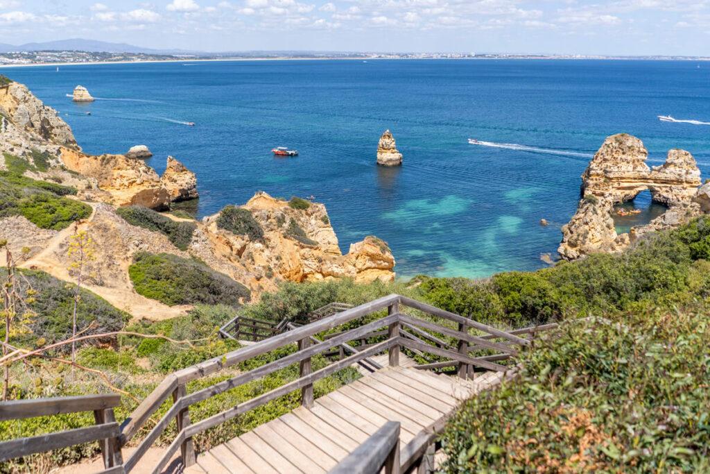 Praia do Camilo Algarve Destinos en agosto