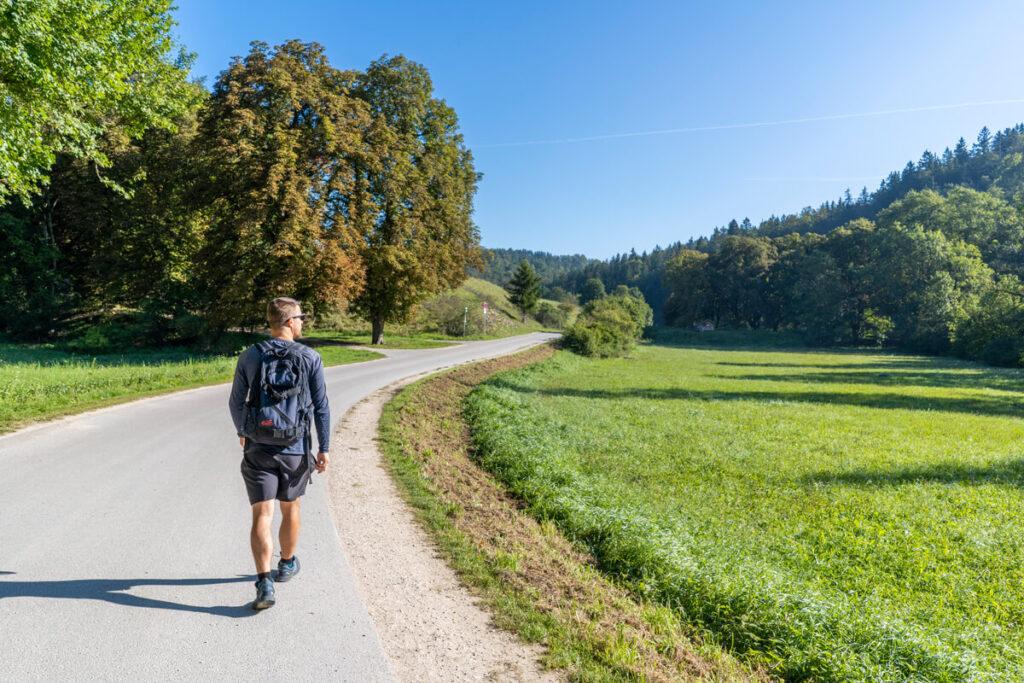 Sendero hochgehpilgert