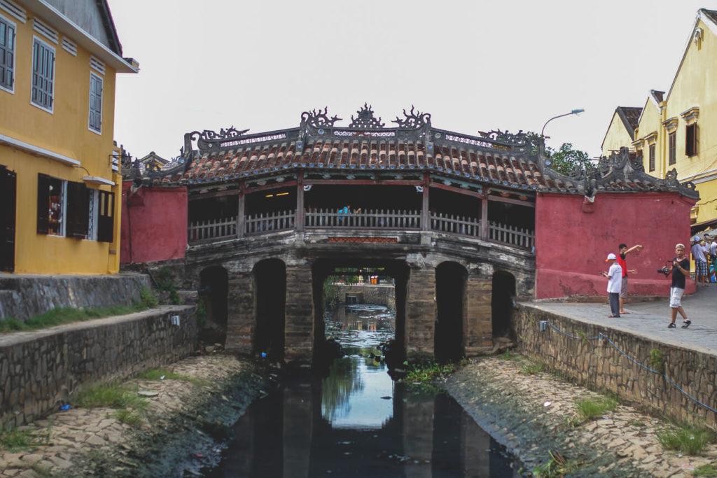 Puente Japonés en Hoi An, Vietnam