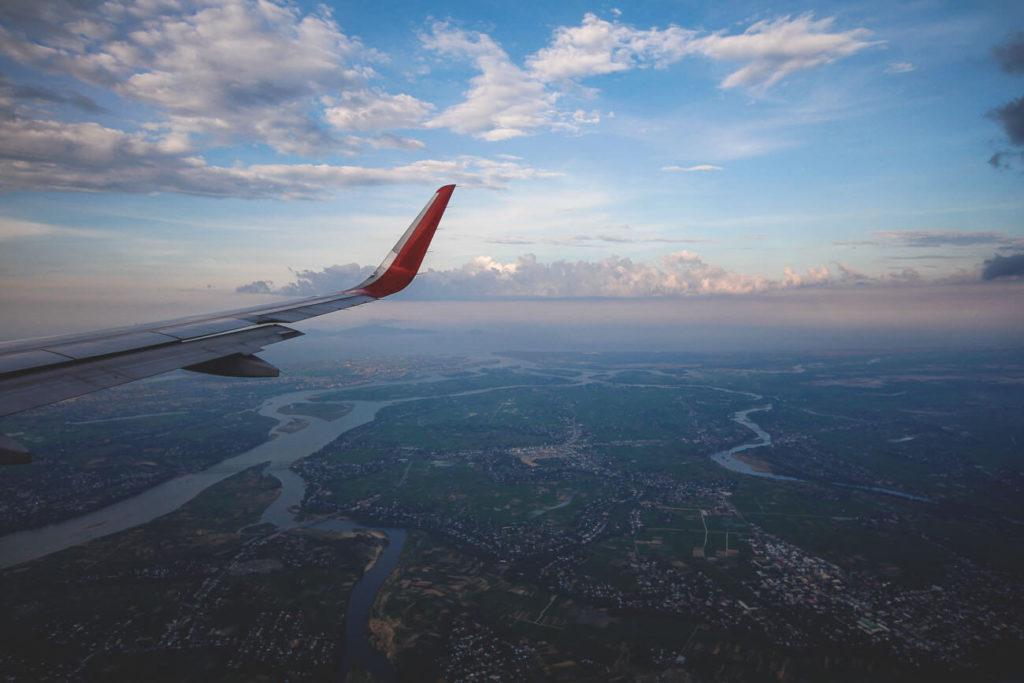 Ruta a Hoi An en Vietnam Aeropuerto Da Nang